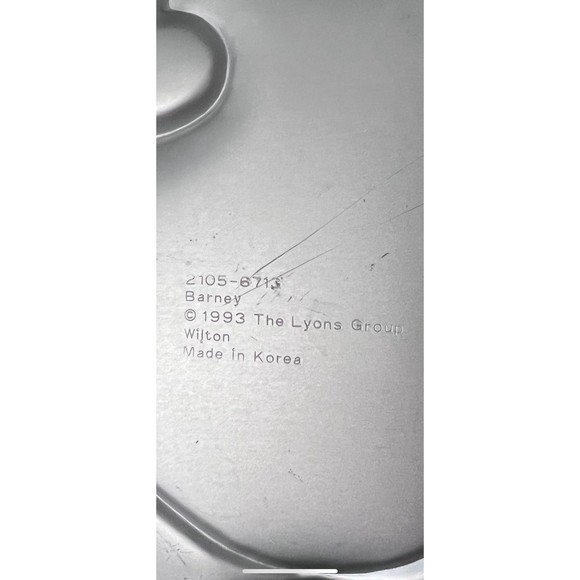 Vintage Wilton Barney Cake Pan - Picture 5 of 5